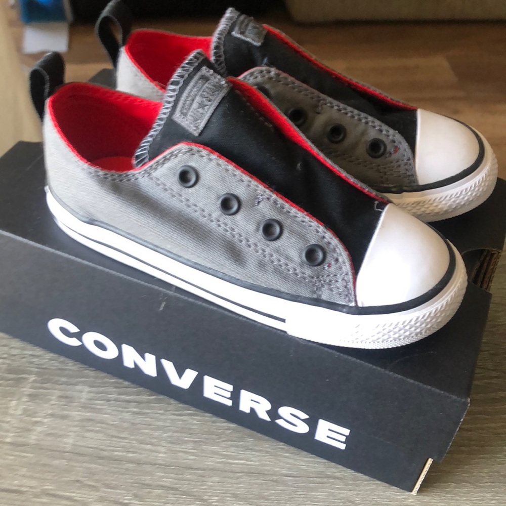 Brand new converse slip ons
